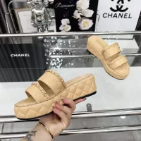 Cheap Chanel Slippers For Women #1347493 Replica Wholesale [$112.00 USD] [ITEM#1347493] on Replica Chanel Slippers