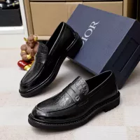 Cheap Christian Dior Leather Shoes For Men #1347517 Replica Wholesale [$98.00 USD] [ITEM#1347517] on Replica Christian Dior Leather Shoes