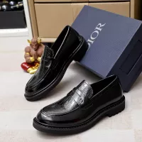 Cheap Christian Dior Leather Shoes For Men #1347518 Replica Wholesale [$98.00 USD] [ITEM#1347518] on Replica Christian Dior Leather Shoes