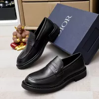 Cheap Christian Dior Leather Shoes For Men #1347519 Replica Wholesale [$98.00 USD] [ITEM#1347519] on Replica Christian Dior Leather Shoes