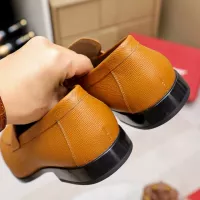Cheap Salvatore Ferragamo Leather Shoes For Men #1347523 Replica Wholesale [$108.00 USD] [ITEM#1347523] on Replica Salvatore Ferragamo Leather Shoes