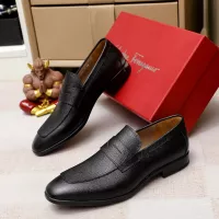Cheap Salvatore Ferragamo Leather Shoes For Men #1347524 Replica Wholesale [$108.00 USD] [ITEM#1347524] on Replica Salvatore Ferragamo Leather Shoes