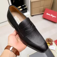 Cheap Salvatore Ferragamo Leather Shoes For Men #1347524 Replica Wholesale [$108.00 USD] [ITEM#1347524] on Replica Salvatore Ferragamo Leather Shoes
