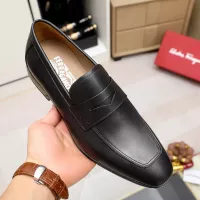 Cheap Salvatore Ferragamo Leather Shoes For Men #1347525 Replica Wholesale [$108.00 USD] [ITEM#1347525] on Replica Salvatore Ferragamo Leather Shoes