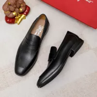 Cheap Salvatore Ferragamo Leather Shoes For Men #1347525 Replica Wholesale [$108.00 USD] [ITEM#1347525] on Replica Salvatore Ferragamo Leather Shoes