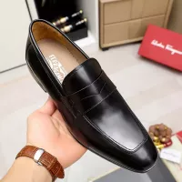 Cheap Salvatore Ferragamo Leather Shoes For Men #1347526 Replica Wholesale [$108.00 USD] [ITEM#1347526] on Replica Salvatore Ferragamo Leather Shoes
