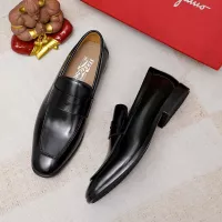 Cheap Salvatore Ferragamo Leather Shoes For Men #1347526 Replica Wholesale [$108.00 USD] [ITEM#1347526] on Replica Salvatore Ferragamo Leather Shoes