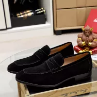 Cheap Salvatore Ferragamo Leather Shoes For Men #1347527 Replica Wholesale [$108.00 USD] [ITEM#1347527] on Replica Salvatore Ferragamo Leather Shoes
