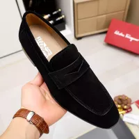 Cheap Salvatore Ferragamo Leather Shoes For Men #1347527 Replica Wholesale [$108.00 USD] [ITEM#1347527] on Replica Salvatore Ferragamo Leather Shoes