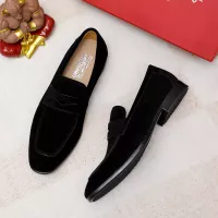 Cheap Salvatore Ferragamo Leather Shoes For Men #1347527 Replica Wholesale [$108.00 USD] [ITEM#1347527] on Replica Salvatore Ferragamo Leather Shoes