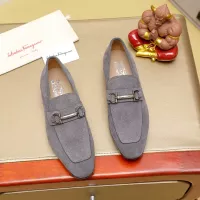 Cheap Salvatore Ferragamo Leather Shoes For Men #1347528 Replica Wholesale [$108.00 USD] [ITEM#1347528] on Replica Salvatore Ferragamo Leather Shoes
