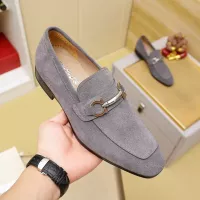 Cheap Salvatore Ferragamo Leather Shoes For Men #1347528 Replica Wholesale [$108.00 USD] [ITEM#1347528] on Replica Salvatore Ferragamo Leather Shoes