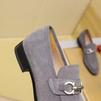 Cheap Salvatore Ferragamo Leather Shoes For Men #1347528 Replica Wholesale [$108.00 USD] [ITEM#1347528] on Replica Salvatore Ferragamo Leather Shoes
