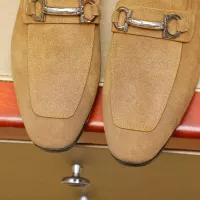Cheap Salvatore Ferragamo Leather Shoes For Men #1347529 Replica Wholesale [$108.00 USD] [ITEM#1347529] on Replica Salvatore Ferragamo Leather Shoes
