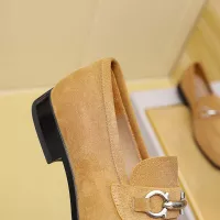 Cheap Salvatore Ferragamo Leather Shoes For Men #1347529 Replica Wholesale [$108.00 USD] [ITEM#1347529] on Replica Salvatore Ferragamo Leather Shoes