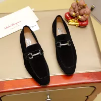 Cheap Salvatore Ferragamo Leather Shoes For Men #1347530 Replica Wholesale [$108.00 USD] [ITEM#1347530] on Replica Salvatore Ferragamo Leather Shoes