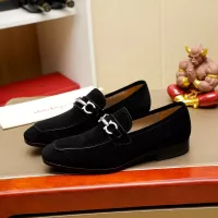 Cheap Salvatore Ferragamo Leather Shoes For Men #1347530 Replica Wholesale [$108.00 USD] [ITEM#1347530] on Replica Salvatore Ferragamo Leather Shoes