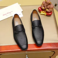 Cheap Salvatore Ferragamo Leather Shoes For Men #1347532 Replica Wholesale [$108.00 USD] [ITEM#1347532] on Replica Salvatore Ferragamo Leather Shoes