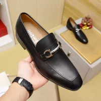 Cheap Salvatore Ferragamo Leather Shoes For Men #1347533 Replica Wholesale [$108.00 USD] [ITEM#1347533] on Replica Salvatore Ferragamo Leather Shoes