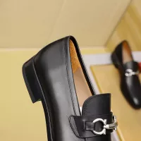 Cheap Salvatore Ferragamo Leather Shoes For Men #1347533 Replica Wholesale [$108.00 USD] [ITEM#1347533] on Replica Salvatore Ferragamo Leather Shoes