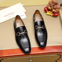 Cheap Salvatore Ferragamo Leather Shoes For Men #1347534 Replica Wholesale [$108.00 USD] [ITEM#1347534] on Replica Salvatore Ferragamo Leather Shoes