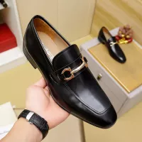 Cheap Salvatore Ferragamo Leather Shoes For Men #1347534 Replica Wholesale [$108.00 USD] [ITEM#1347534] on Replica Salvatore Ferragamo Leather Shoes
