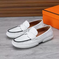Cheap Hermes Leather Shoes For Men #1347868 Replica Wholesale [$96.00 USD] [ITEM#1347868] on Replica Hermes Leather Shoes