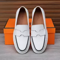 Cheap Hermes Leather Shoes For Men #1347868 Replica Wholesale [$96.00 USD] [ITEM#1347868] on Replica Hermes Leather Shoes
