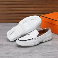 Cheap Hermes Leather Shoes For Men #1347868 Replica Wholesale [$96.00 USD] [ITEM#1347868] on Replica Hermes Leather Shoes
