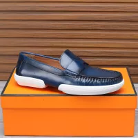 Cheap Hermes Leather Shoes For Men #1347869 Replica Wholesale [$96.00 USD] [ITEM#1347869] on Replica Hermes Leather Shoes