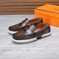 Cheap Hermes Leather Shoes For Men #1347875 Replica Wholesale [$96.00 USD] [ITEM#1347875] on Replica Hermes Leather Shoes