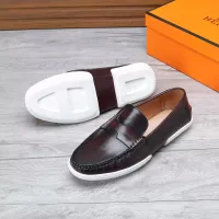 Cheap Hermes Leather Shoes For Men #1347877 Replica Wholesale [$96.00 USD] [ITEM#1347877] on Replica Hermes Leather Shoes
