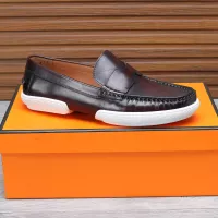 Cheap Hermes Leather Shoes For Men #1347877 Replica Wholesale [$96.00 USD] [ITEM#1347877] on Replica Hermes Leather Shoes