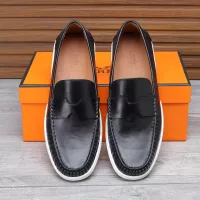 Cheap Hermes Leather Shoes For Men #1347878 Replica Wholesale [$96.00 USD] [ITEM#1347878] on Replica Hermes Leather Shoes