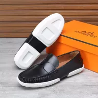 Cheap Hermes Leather Shoes For Men #1347878 Replica Wholesale [$96.00 USD] [ITEM#1347878] on Replica Hermes Leather Shoes