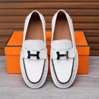 Cheap Hermes Leather Shoes For Men #1347881 Replica Wholesale [$96.00 USD] [ITEM#1347881] on Replica Hermes Leather Shoes