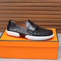 Cheap Hermes Leather Shoes For Men #1347882 Replica Wholesale [$96.00 USD] [ITEM#1347882] on Replica Hermes Leather Shoes