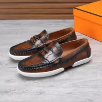 Cheap Hermes Leather Shoes For Men #1347884 Replica Wholesale [$96.00 USD] [ITEM#1347884] on Replica Hermes Leather Shoes
