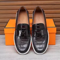 Cheap Hermes Leather Shoes For Men #1347885 Replica Wholesale [$96.00 USD] [ITEM#1347885] on Replica Hermes Leather Shoes