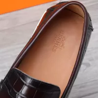 Cheap Hermes Leather Shoes For Men #1347885 Replica Wholesale [$96.00 USD] [ITEM#1347885] on Replica Hermes Leather Shoes