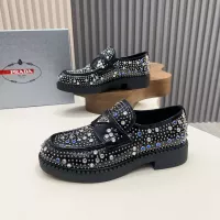 Cheap Prada Leather Shoes For Men #1347966 Replica Wholesale [$130.00 USD] [ITEM#1347966] on Replica Prada Leather Shoes