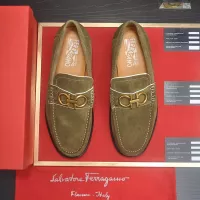 Cheap Salvatore Ferragamo Leather Shoes For Men #1347967 Replica Wholesale [$85.00 USD] [ITEM#1347967] on Replica Salvatore Ferragamo Leather Shoes