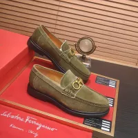 Cheap Salvatore Ferragamo Leather Shoes For Men #1347967 Replica Wholesale [$85.00 USD] [ITEM#1347967] on Replica Salvatore Ferragamo Leather Shoes