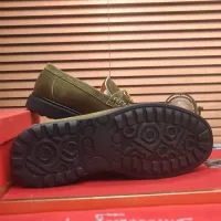 Cheap Salvatore Ferragamo Leather Shoes For Men #1347967 Replica Wholesale [$85.00 USD] [ITEM#1347967] on Replica Salvatore Ferragamo Leather Shoes