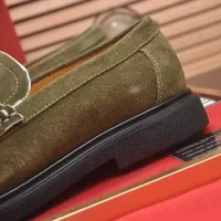 Cheap Salvatore Ferragamo Leather Shoes For Men #1347967 Replica Wholesale [$85.00 USD] [ITEM#1347967] on Replica Salvatore Ferragamo Leather Shoes