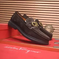Cheap Salvatore Ferragamo Leather Shoes For Men #1347968 Replica Wholesale [$85.00 USD] [ITEM#1347968] on Replica Salvatore Ferragamo Leather Shoes