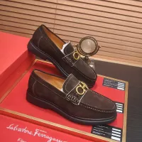 Cheap Salvatore Ferragamo Leather Shoes For Men #1347968 Replica Wholesale [$85.00 USD] [ITEM#1347968] on Replica Salvatore Ferragamo Leather Shoes