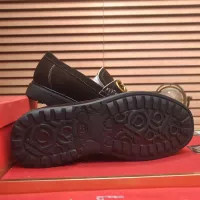 Cheap Salvatore Ferragamo Leather Shoes For Men #1347968 Replica Wholesale [$85.00 USD] [ITEM#1347968] on Replica Salvatore Ferragamo Leather Shoes