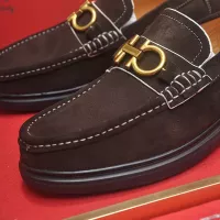 Cheap Salvatore Ferragamo Leather Shoes For Men #1347968 Replica Wholesale [$85.00 USD] [ITEM#1347968] on Replica Salvatore Ferragamo Leather Shoes