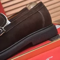 Cheap Salvatore Ferragamo Leather Shoes For Men #1347968 Replica Wholesale [$85.00 USD] [ITEM#1347968] on Replica Salvatore Ferragamo Leather Shoes